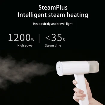 Xiaomi Mijia Portatīvo Karājas Gludināšanas GT-301W Steamer Dzelzs Mini Ģenerators Ceļojumu Mājsaimniecības Elektrisko Apģērba Tīrītājs