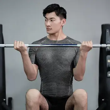 Xiaomi Zenph Vīriešu SensElast Augstas Elastības Sporta Kompresijas Vienmērīgu vēsa Īsām piedurknēm Fitnesa vīriešu vasaras sporta Krekls Smart