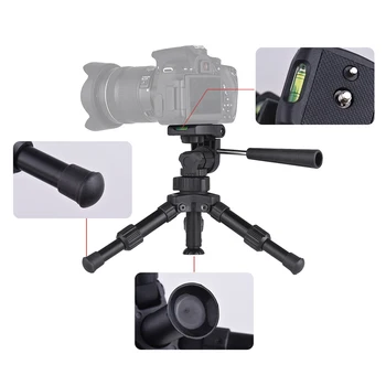 XILETU XB-2 Mini Galda Statīvs Elastīgu Portatīvo DSLR Nikon Digitālā Fotokamera ar Trīsdimensiju Panorāmas Statīva Galva