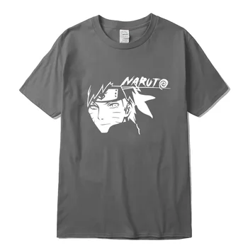 XIN YI Vīriešu T-krekls Top Quality kokvilnas Vīriešu, Sieviešu T-krekls Topi Kawaii naruto T atdzist brīvs T-krekls Anime, Manga Tee Krekls