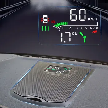 XINSCNUO Auto Elektronika Auto HUD Head Up Displejs, BMW X3/X4 2018 2019 2020 Head-up Displejs Spidometrs Projektoru
