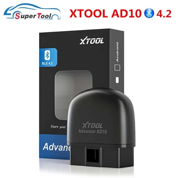 XTOOL AD10 Bluetooth 4.2 OBDII Kodu Lasītājs Atbalsta Sistēmas diagnostika XTOOL AD10 HUD Funkciju,brīdinājuma,Bezmaksas atjaunināšana Internetā