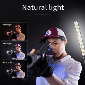 YONGNUO YN360 III YN360III Rokas LED Video Light Touch Regulēšana Bi-colo 3200k, lai 5500k RGB Krāsu Temperatūra ar Tālvadības