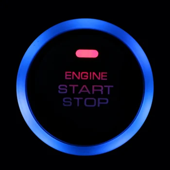 YOSOLO 12V Universālas Automašīnas Dzinēja Start Stop Pogu Keyless Ieceļošanas Aizdedzes Startera Slēdzis Automašīnas salona piederumi