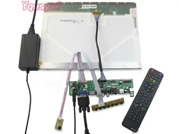 Yqwsyxl Komplekts LP173WF1-TLB4 LP173WF1-TLB5 TV+HDMI+VGA+AV+USB LCD LED ekrānu Kontrollera Draiveri Valde