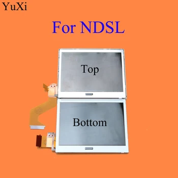 YuXi Nomaiņa Top Augšējā / Apakšējā Grunts LCD Ekrānu Pantalla Zemākas Para Nintendo DS Lite NDSL