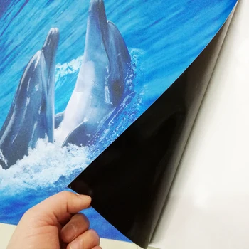 Zemūdens Pasaules Delfīnu 3D Grīdas, Krāsošana Sienas Tapetes Ūdensizturīgs pašlīmējošas Guļamistaba, Vannas istaba Grīdas Flīzes, Sienas Uzlīmes