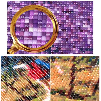 Zhui Zvaigžņu 5D DIY pilnu Kvadrātveida Dimanta urbšanas glezna krustdūrienā orhideju Dimanta izšuvumi Mozaīkas dekori HYY