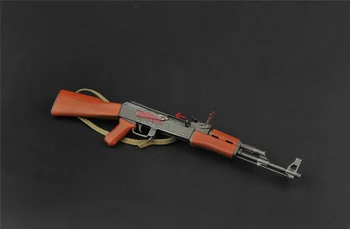 ZY2007 1/6 Plastmasas Pistoli Modelis, AK47, Ierocis Rotaļlieta ar Nazi 12