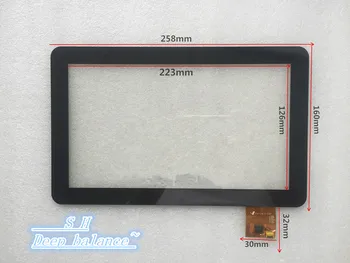 Zīmola jauno 10,1 collu roku rakstītie kapacitāte touch screen FX-C9.0-194 ārējais ekrāns Yijian skrejceļš skārienekrānu