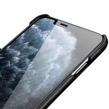 Īstas ādas atpakaļ uz lietu iPhone 7 8 Plus XR XS Max 7Plus 8Plus Myl-14K ultraslim krokodila ādas tālrunis grūti gadījumu