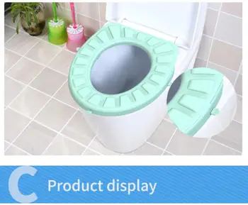 Ūdensizturīgs silikona tualetes sēdekļa spilvena visiem gadalaikiem un bērnu komfortu vissezonas Atkārtoti Paklājiņš, Vannas istaba Rīku bērniem